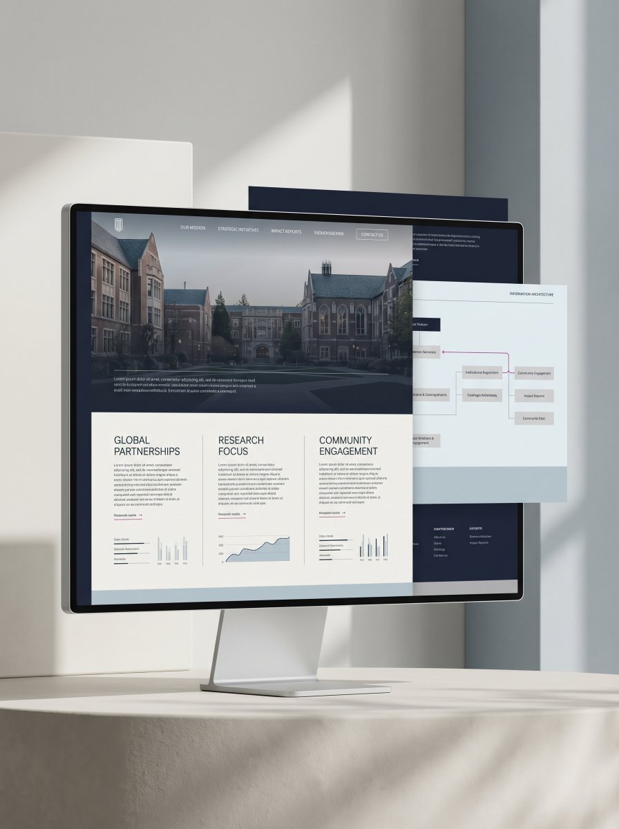 Dise&ntilde;o de sitio web institucional trabajado por Kolumno