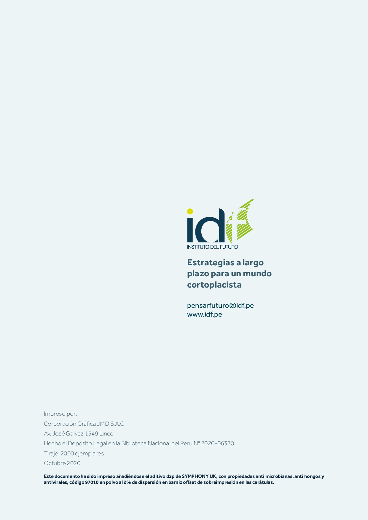 Contraportada del white paper Revalorizando el Pl&aacute;stico